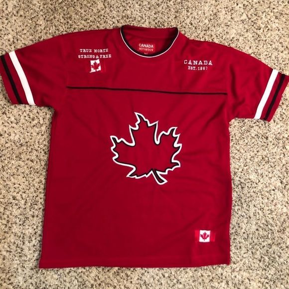 canada athletics Shirts Canadatruenorth Strong And Free Hockey